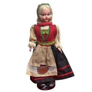 Vintage Eros Svezia Collector Doll 7”